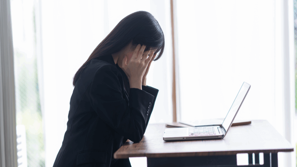 売り上げが足りないイメージ